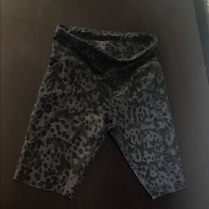 Old Navy Dark Gray Patterned Shorts